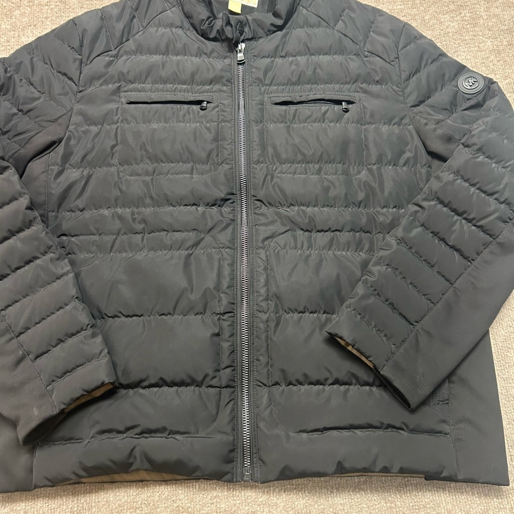 Michaels Men's Charcoal Puffer Jacket